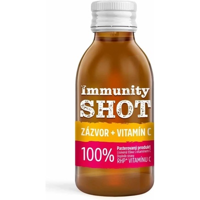 Leros Immunity SHOT ZÁZVOR+VITAMÍN C šťava 150 ml