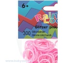Rainbow Loom náhradní gumičky třpytivá sv.růžová