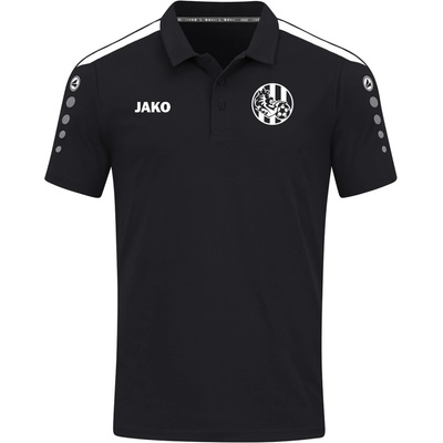 JAKO triko s límečkem Power s logem FCHK černá