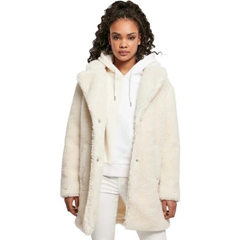 Urban classics Палто Urban classics Oversized Sherpa coat - Pink (White Sand)