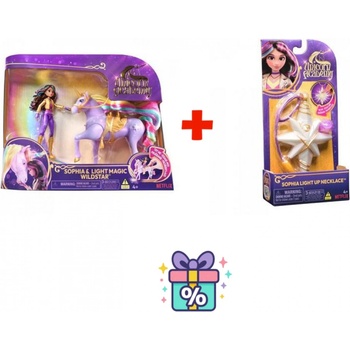 Изгоден комплект: Unicorn Academy София и Полярка 11 см + колие с пръстен (AS_6067325_6072553)