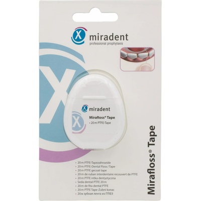 Miradent Mirafloss Tape zubná páska 20 m