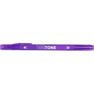 Tombow Маркер Tombow TwinTone виолетов 0, 3/0, 8 (WS-PK19)