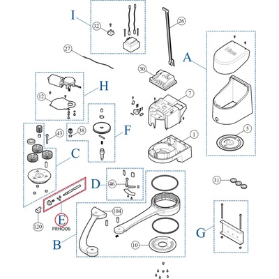 PRHO06 kit odblokovania pre HOPP