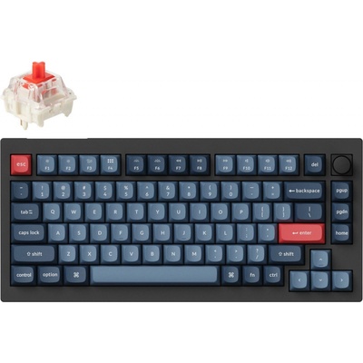 Keychron V1 Max Swappable RGB Backlight Red Switch Knob Version V1M-D1