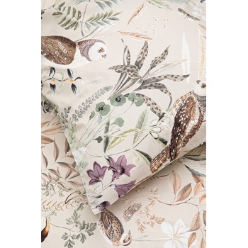 MEDICINE Комплект памучно спално бельо Medicine в бежово (RW25-PCU603)