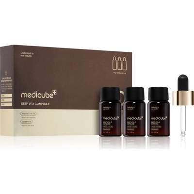 medicube Deep Vita C Ampoule 2.0. ампули да уеднакви цвета на кожата 3x10 гр