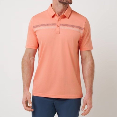 Travis Mathew ROAMING ROUTES polo Terra Cotta