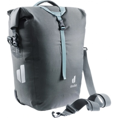 Велосипедна дисага Deuter Weybridge 20+5 Pannier - Graphite - размер 20+5 l (510-3399-0311)
