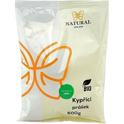 Natural Jihlava Kypřící prášek vinný kámen BIO 500 g