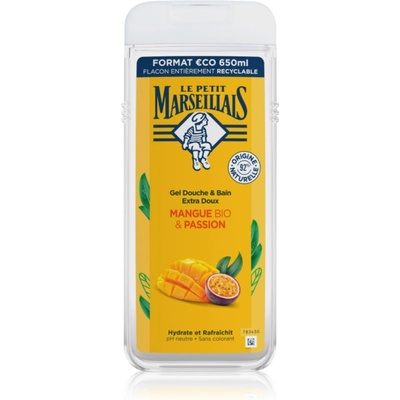 Le Petit Marseillais Bio Mango & Passion Fruit нежен душ гел 650ml