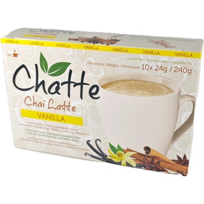 Chatte Chai Latte Vanilla sáček 10 x 24 g