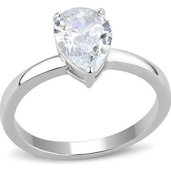 Šperky4U ocelový prsten se zirkonem AL 0030