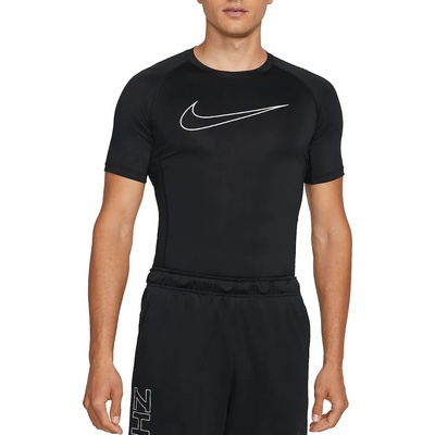 Nike Тениска Nike Pro Dri-FIT Men s Tight Fit Short-Sleeve Top dd1992-010 Размер XL