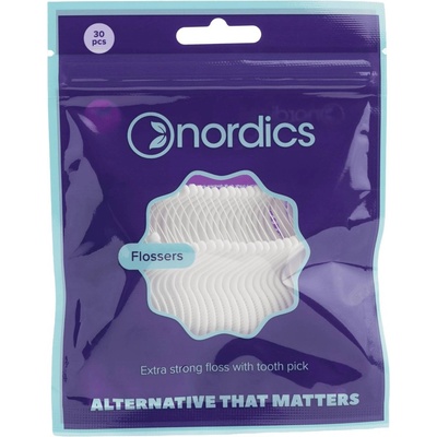 Nordics Флосъри за зъби, 30 броя