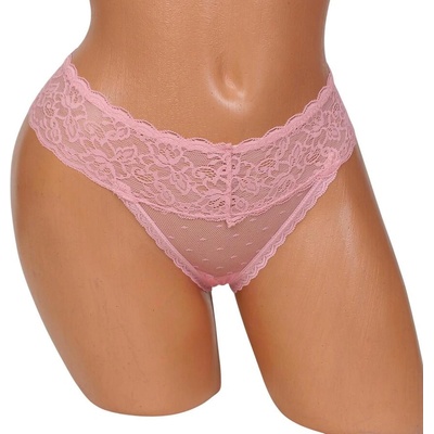 Дантелена прашка в розово