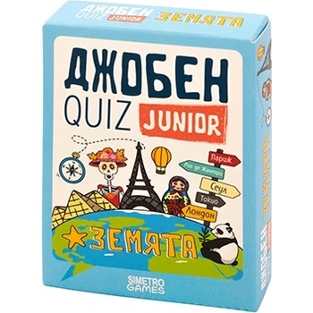 Simetro Books Джобен куиз Junior - Земята