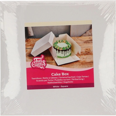 Cakesupplies Krabica na tortu 25 x 25 x 15 cm