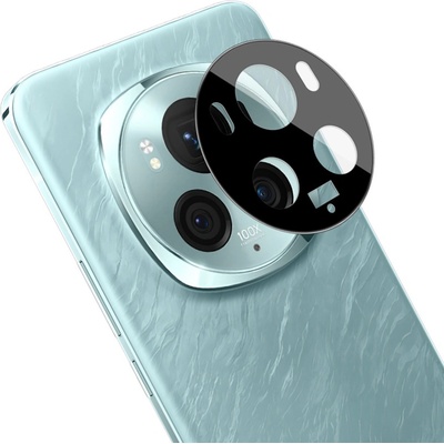 Techsuit Протектор за камера за Honor Magic6 Pro - Пълно стъкло на камерата - Черен