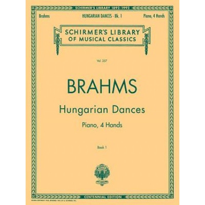 Hungarian Dances, Book 1: Piano, 4 Hands