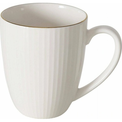 Boltze Porcelánový hrnek KELLY, bílý, 400 ml