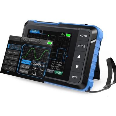 Fnirsi DSO153 Цифров ръчен осцилоскоп и генератор на сигнали, 1 MHz (DSO153 Plus)