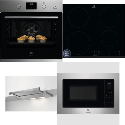 Set Electrolux KODGH70TX + LIR60433B + LFP326S + EMS4253TEX