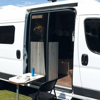 Remis Sieť proti hmyzu na dvere REMICare VAN pre Fiat Ducato s lištou na stôl