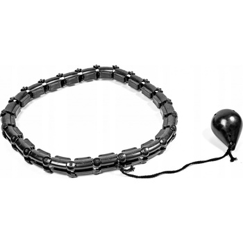 Aga Hula hop s výstupkami 45 cm čierny