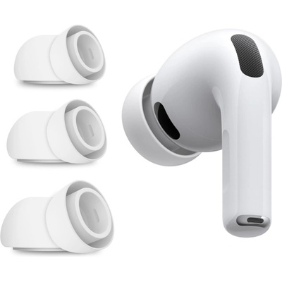 Tech-Protect ear tips 3-pack apple airpods pro 3 white (5906302335565)