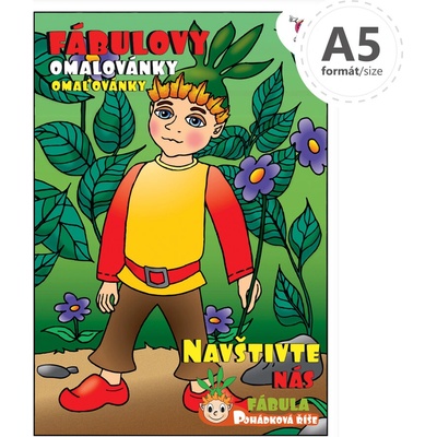 Omaľovánka A5 Fábulové