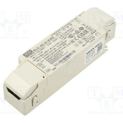 MEAN WELL XLC-40-H-KNS Napájecí zdroj: spínaný; LED; DALI 2,NFC; 40W; 9÷54VDC; 600mA÷1,4A