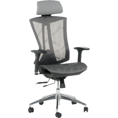 Ергономичен стол Carmen 7577 - сив (3520401_1)