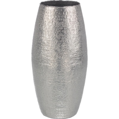 Bizzotto ДЕКОРАТИВНА ВАЗА graceful 18x39cm СРЕБРО (0183688)