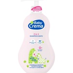 Baby Crema Бебешки гел 2 в 1 Baby crema - Natural, 400 ml, с екстракт от алое вера - baby