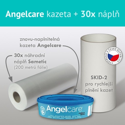 Sametic Angelcare znovunaplnitelná kazeta SKID-2 – Zbozi.Blesk.cz