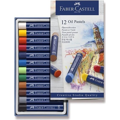 Faber-Castell Olejové pastely 24 barev – Zboží Mobilmania