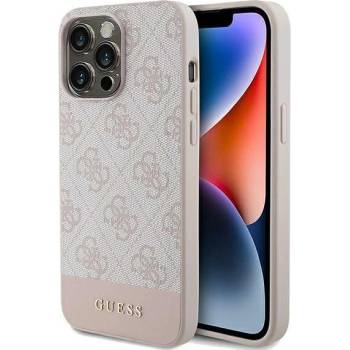Image 1 of GUESS Guess 4G Stripe Collection Калъф за iPhone 15 Pro Max, розов
