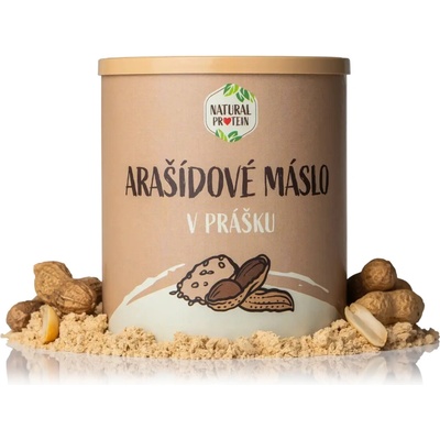 NaturalProtein Arašídové máslo v prášku 200 g