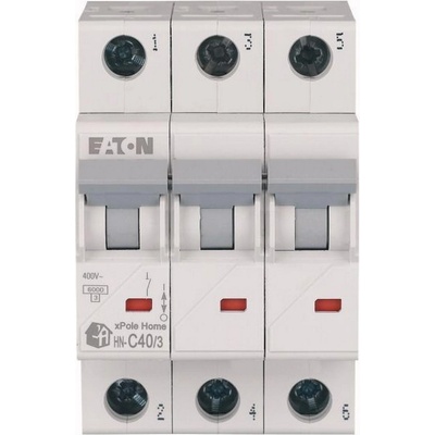 Eaton Автоматичен прекъсвач EATON HN-C40/3, 194895 - 6kA, 3P, 40A (194895)