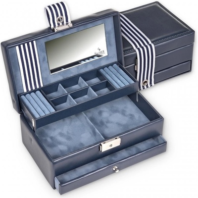 Sacher šperkovnice Helen Young modrá