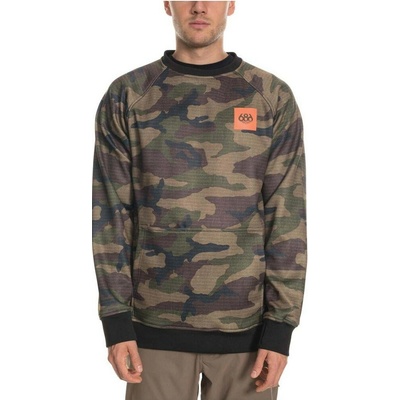 686 Knockout Bonded Flc Crew Dark Camo