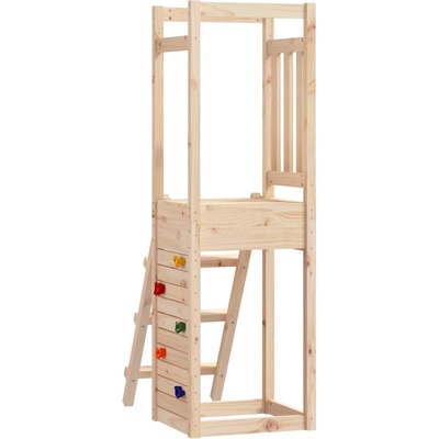 vidaXL Комбинирано детско съоръжение за игра 53x46, 5x169 см бор масив (826559)
