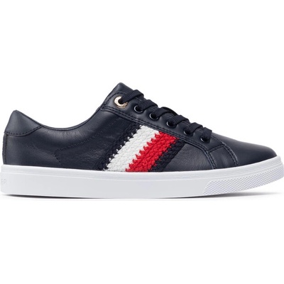 Tommy Hilfiger Сникърси Tommy Hilfiger Corporate Cupsole Sneaker FW0FW06457 Тъмносин (Corporate Cupsole Sneaker FW0FW06457)