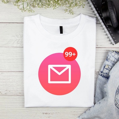 Dámské tričko E-mail klasika