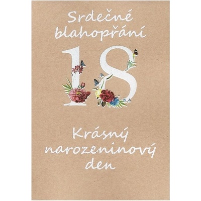 Přání k narozeninám CTS01, srdečné