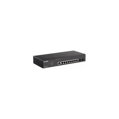 D-Link DGS-2000-10 síťový přepínač Řízený L2/L3 Gigabit Ethernet (10/100/1000) 1U Černá