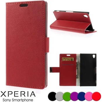 Sony Xperia Z3 Wallet Кожен Калъф + Скрийн Протектор