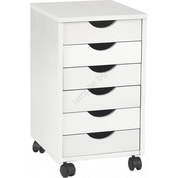 Halmar Офис шкаф SIMON 63x37 см бял (HA0130)