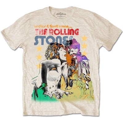 The Rolling Stones Mick & Keith Watercolour Stars Sand XL Риза (<![CDATA[RSTS59MS04]]>)